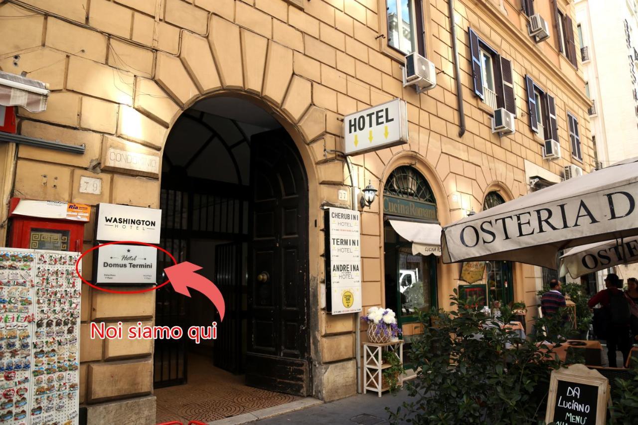 Hotel Domus Termini Rzym Zewnętrze zdjęcie