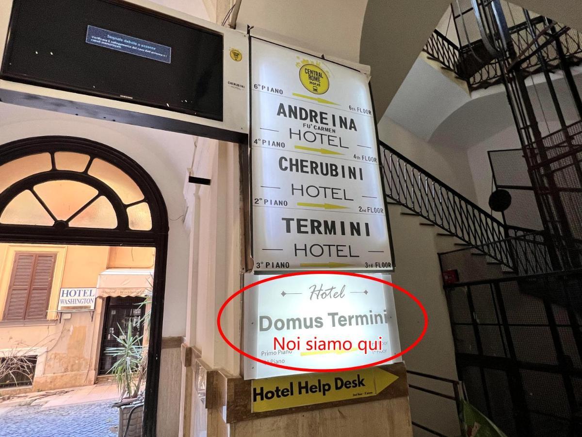 Hotel Domus Termini Rzym Zewnętrze zdjęcie